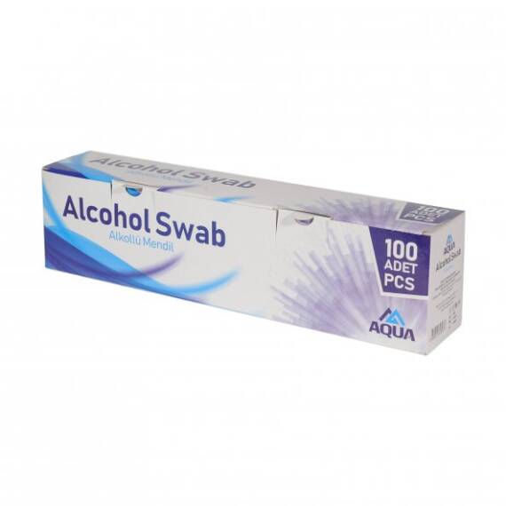 Alkollü Swab Mendil 100 Adet - 2