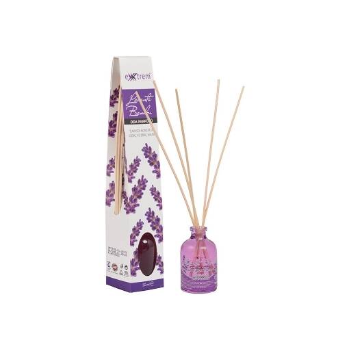 Bambu Çubuklu Oda Kokusu – Lavanta 50ml (Yuvarlak Şişe) - 1