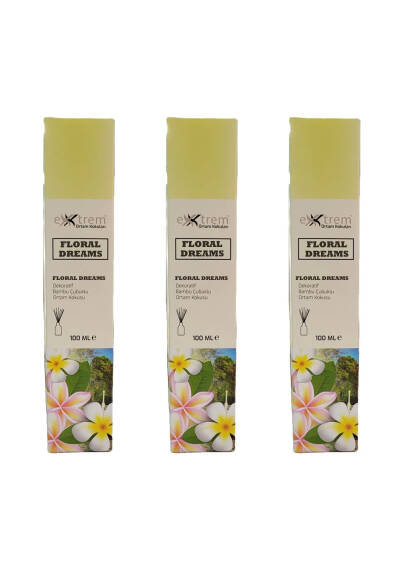 Dekorativer Bambus-Stick Raumduft - Floral Dreams 100ml (Rund) - 1