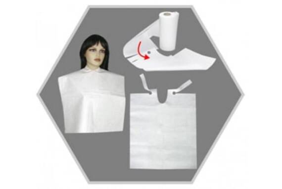 Disposable Liquid-Proof Apron Usage – For Facial and Head Cupping - 2