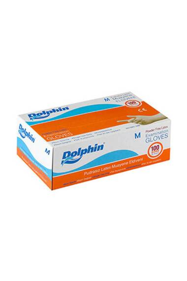 قفازات اللاتكس بدون بودرة Dolphin - 2