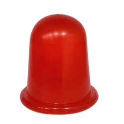 Ensemble de ventouses de massage en silicone 5 pièces - Rouge - 1