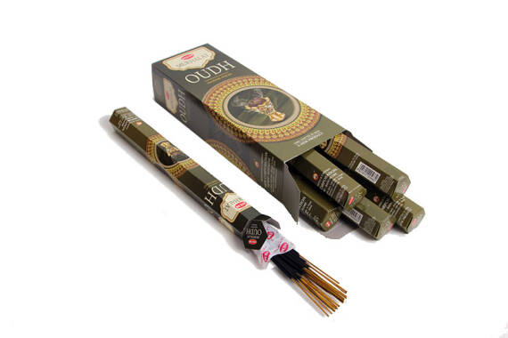 Mukhalat Oudh Hexa Stick Incense - 1