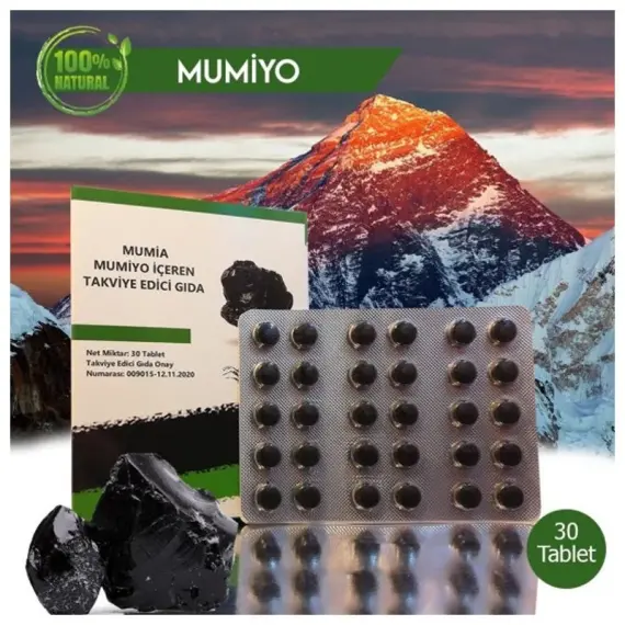 Mumia-Mumiyo Tablet 30-Tablet Package - 2