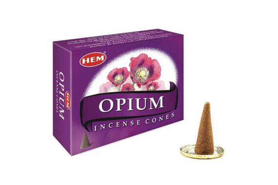 Opium Cone Incense - Deep Relaxation and Mysterious Scent Experience - 1