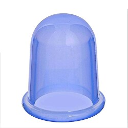 Silicone Massage Cup 5-Piece Blue - 1